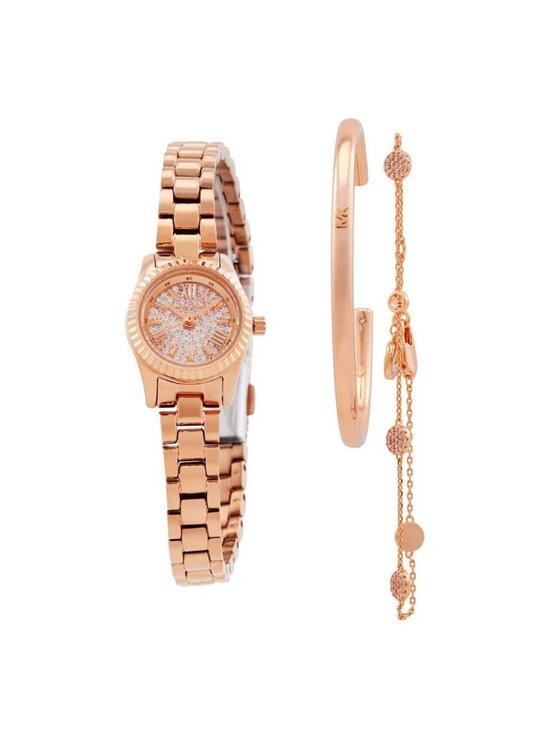 NWT Michael Kors Lexington Quartz Ladies Watch Gift Set